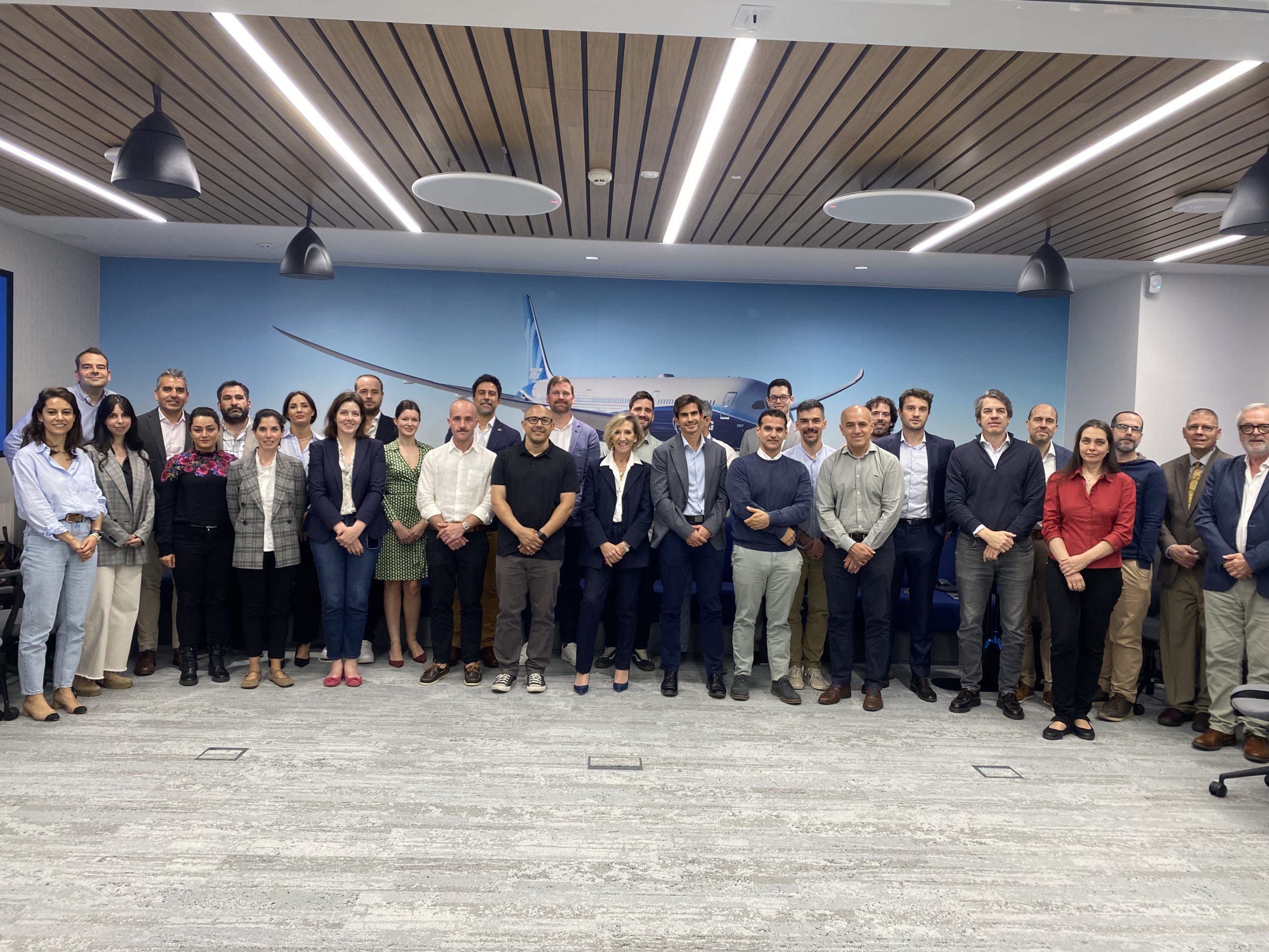 VARIANT project consortium team at Boeing offices in Madrid, April 2026